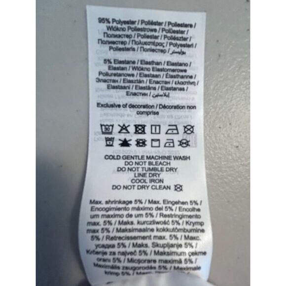 Vero Moda Strapless Lilac Tube Dress With Side Slit By XS - Picture 6 of 6